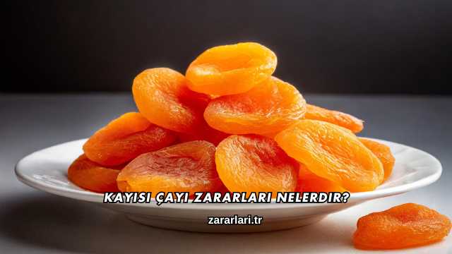 Kayısı Çayı Zararları Nelerdir?