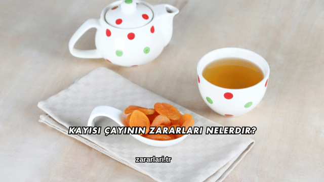 Kayısı Çayının Zararları Nelerdir?
