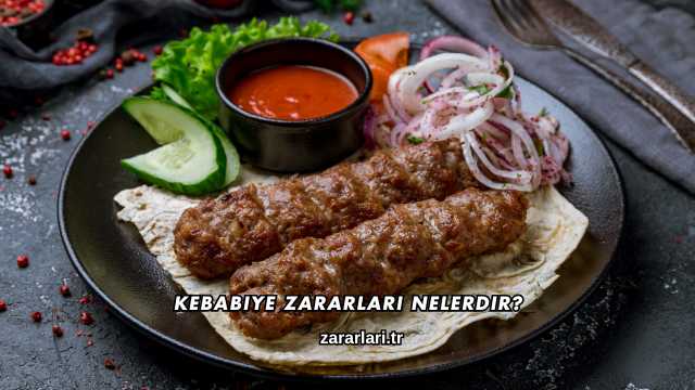 Kebabiye Zararları Nelerdir?