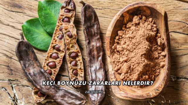 Keçi Boynuzu Zararları Nelerdir?