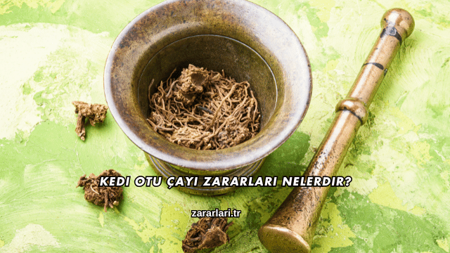 Kedi Otu Çayı Zararları Nelerdir?