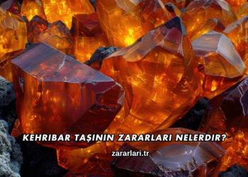 Kehribar Taşının Zararları Nelerdir?