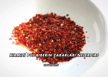 Kırmızı Pul Biberin Zararları Nelerdir?