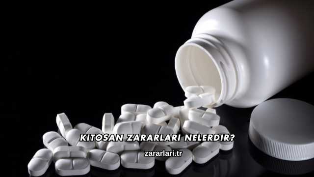 Kitosan Zararları Nelerdir?