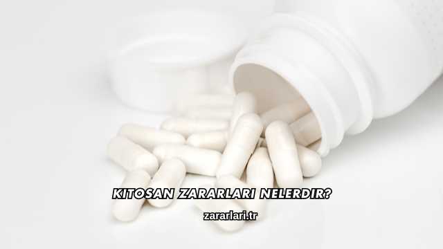 Kitosan Zararları Nelerdir?