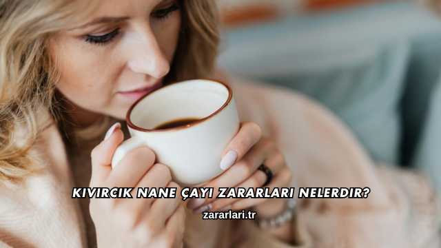 Kıvırcık Nane Çayı Zararları Nelerdir?