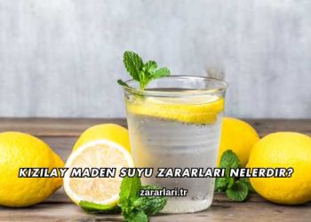 Kızılay Maden Suyu Zararları Nelerdir?