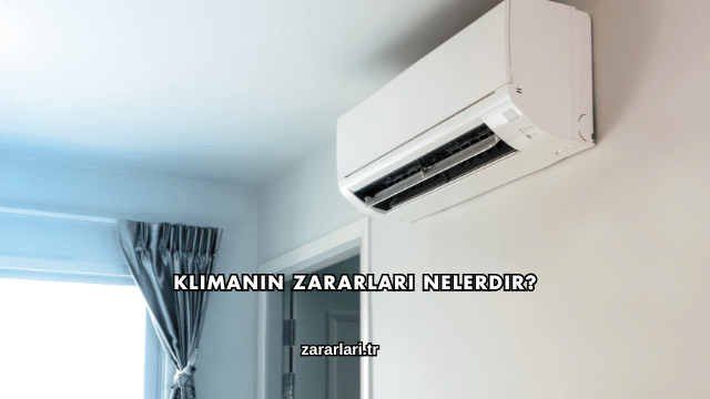 Klimanın Zararları Nelerdir?