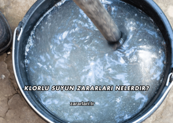 Klorlu Suyun Zararları Nelerdir?