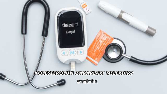 Kolesterolün Zararları Nelerdir?