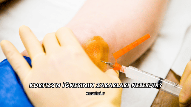 Kortizon İğnesinin Zararları Nelerdir?