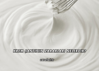 Krem Şantinin Zararları Nelerdir?