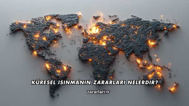 Küresel Isınmanın Zararları Nelerdir?