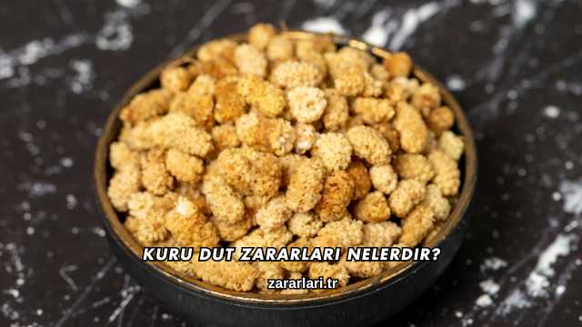 Kuru Dut Zararları Nelerdir?