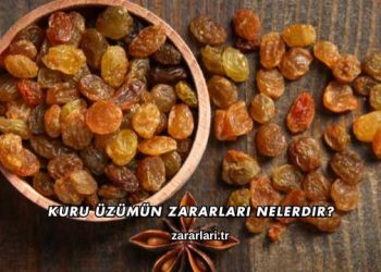 Kuru Üzümün Zararları Nelerdir?