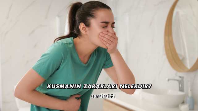 Kusmanın Zararları Nelerdir?
