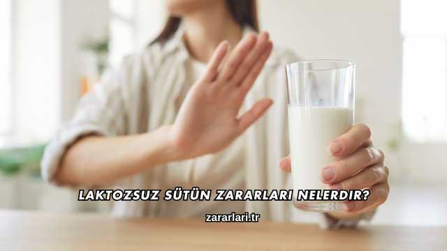 Laktozsuz Sütün Zararları Nelerdir?