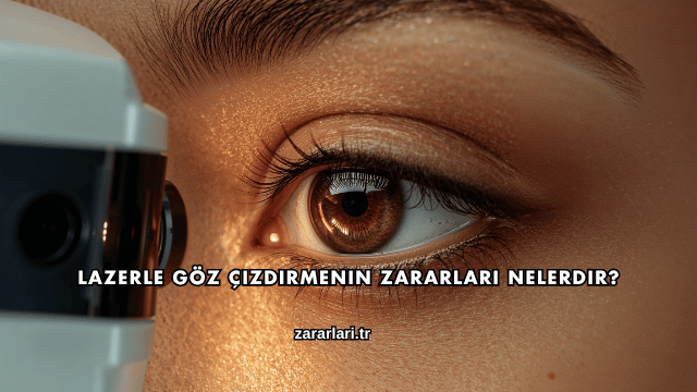 Lazerle Göz Çizdirmenin Zararları Nelerdir?