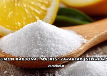 Limon Karbonat Maskesi Zararları Nelerdir?