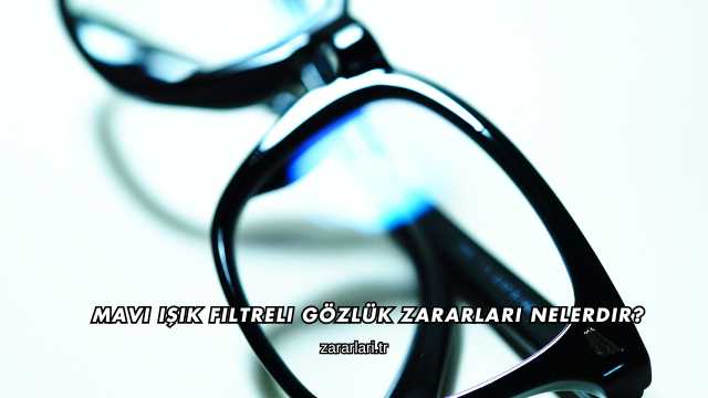 Mavi Işık Filtreli Gözlük Zararları Nelerdir?