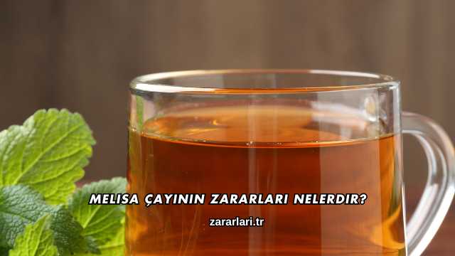 Melisa Çayının Zararları Nelerdir?