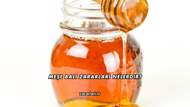 Meşe Balı Zararları Nelerdir?