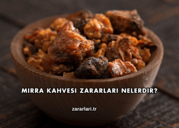 Mırra Kahvesi Zararları Nelerdir?