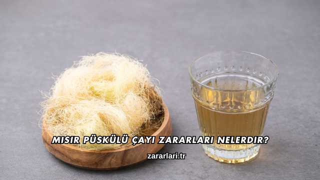 Mısır Püskülü Çayı Zararları Nelerdir?