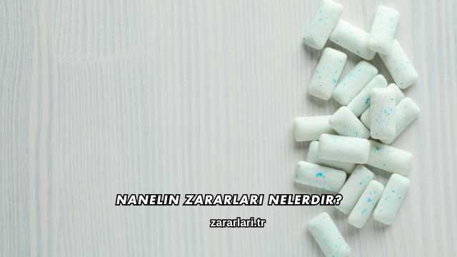 Nanelin Zararları Nelerdir?