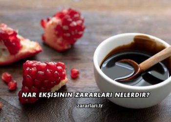 Nar Ekşisinin Zararları Nelerdir?