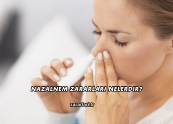 Nazalnem Zararları Nelerdir?