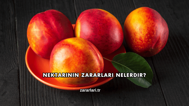 Nektarinin Zararları Nelerdir?