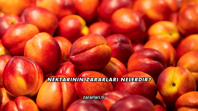 Nektarinin Zararları Nelerdir?
