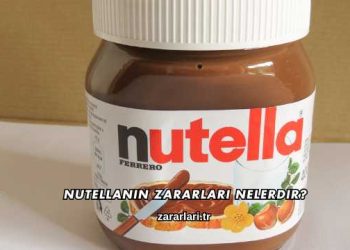 Nutellanın Zararları Nelerdir?