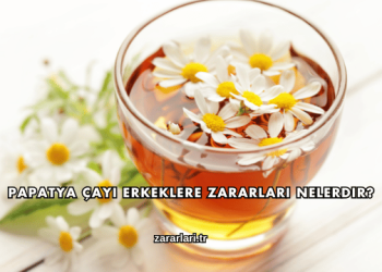 Papatya Çayı Erkeklere Zararları Nelerdir?