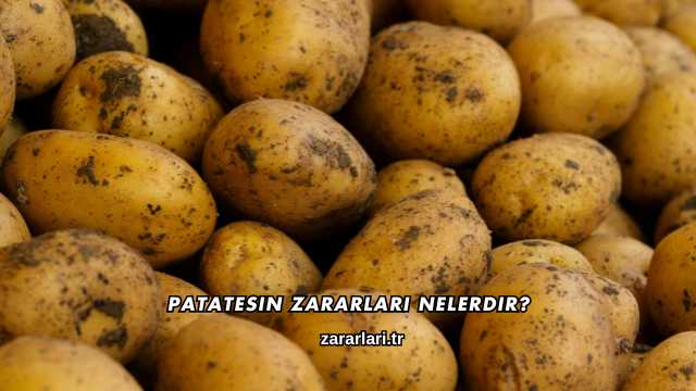 Patatesin Zararları Nelerdir?