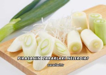 Pırasanın Zararları Nelerdir?