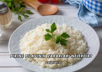 Pirinç Pilavının Zararları Nelerdir?