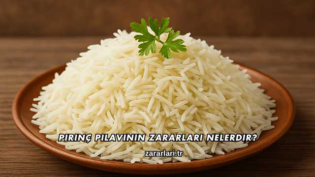 Pirinç Pilavının Zararları Nelerdir?