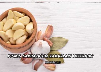 Pişmiş Sarımsağın Zararları Nelerdir?