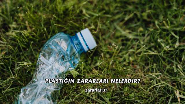 Plastiğin Zararları Nelerdir?