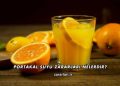 Portakal Suyu Zararları Nelerdir?