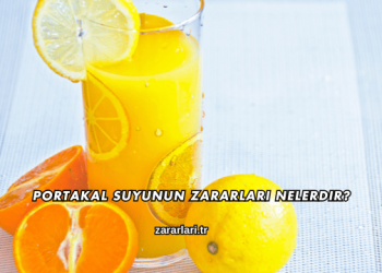 Portakal Suyunun Zararları Nelerdir?