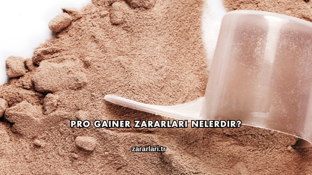 Pro Gainer Zararları Nelerdir?