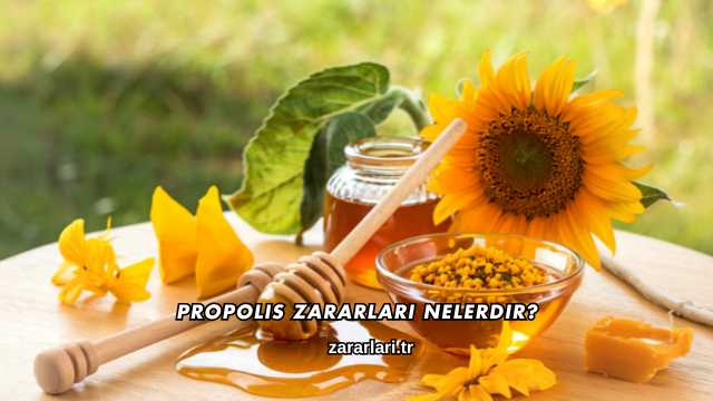 Propolis Zararları Nelerdir?