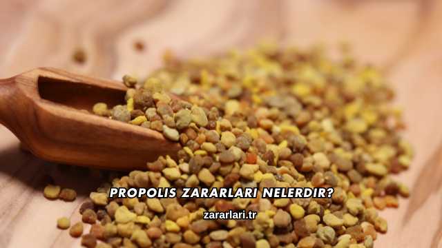 Propolis Zararları Nelerdir?