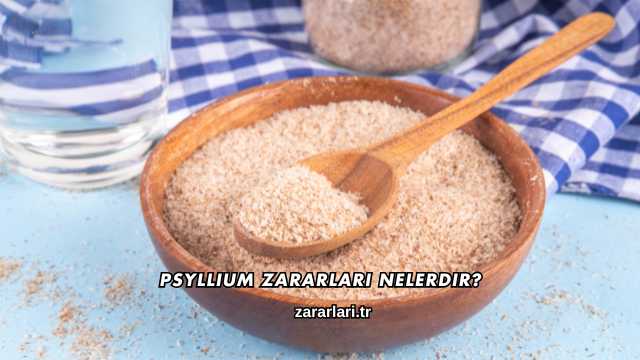 Psyllium Zararları Nelerdir?