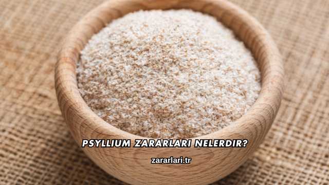 Psyllium Zararları Nelerdir?