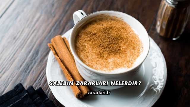 Salebin Zararları Nelerdir?