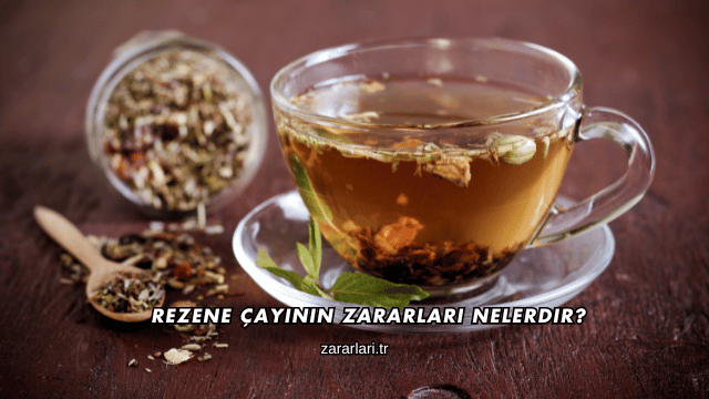 Rezene Çayının Zararları Nelerdir?
